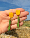 Pendientes Tulipán