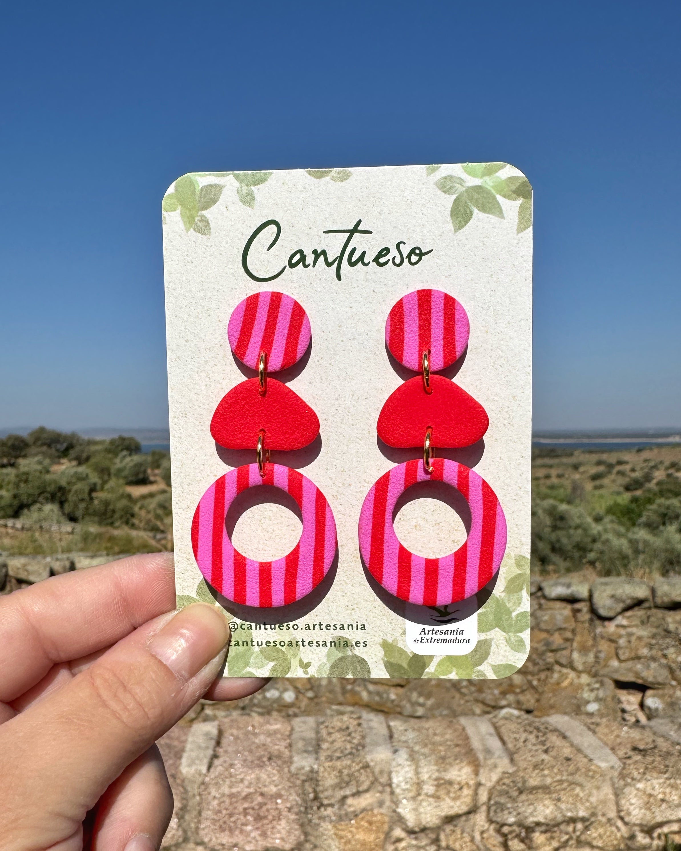 Pendientes Alía Rayas