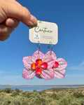 Pendientes Orquídea Maxi Tornasol