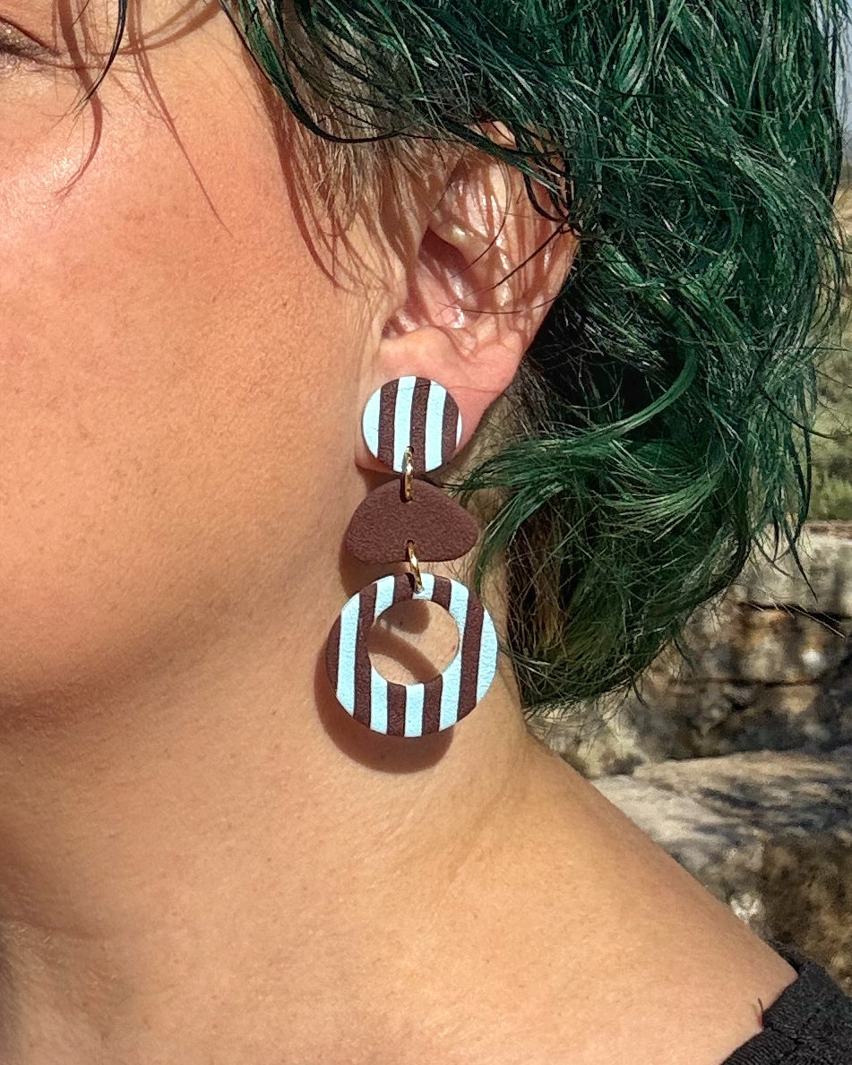 Pendientes Alía Rayas