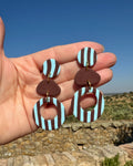 Pendientes Alía Rayas