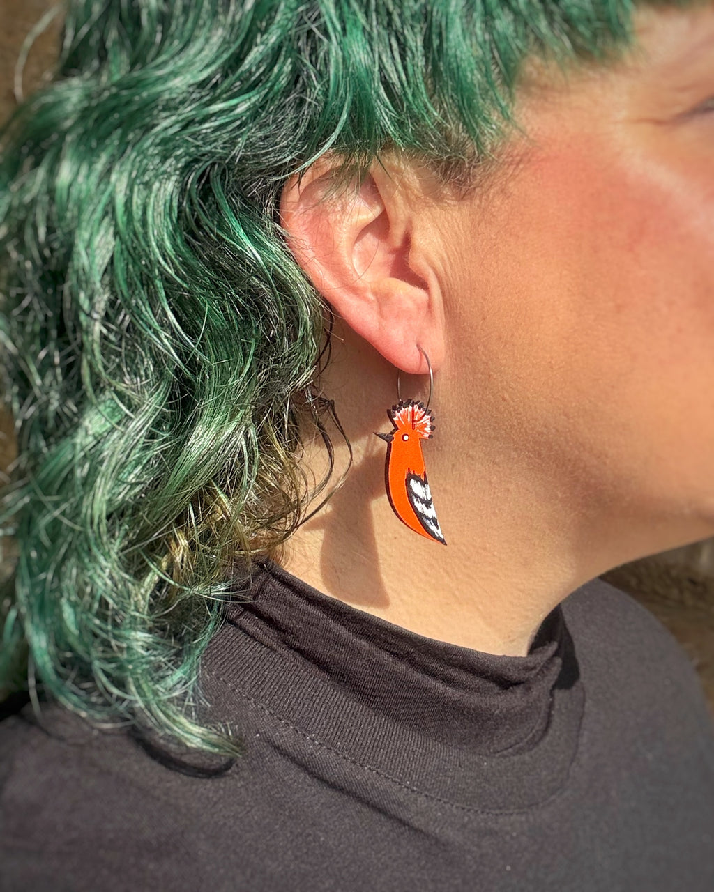 Pendientes Abubilla aro