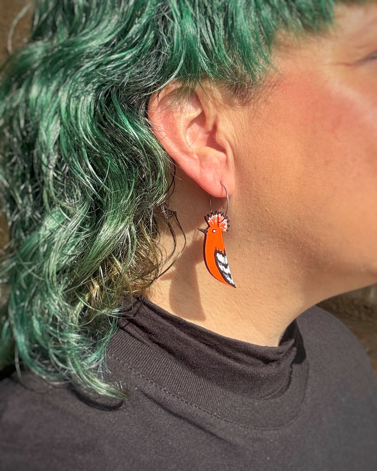 Pendientes Abubilla aro
