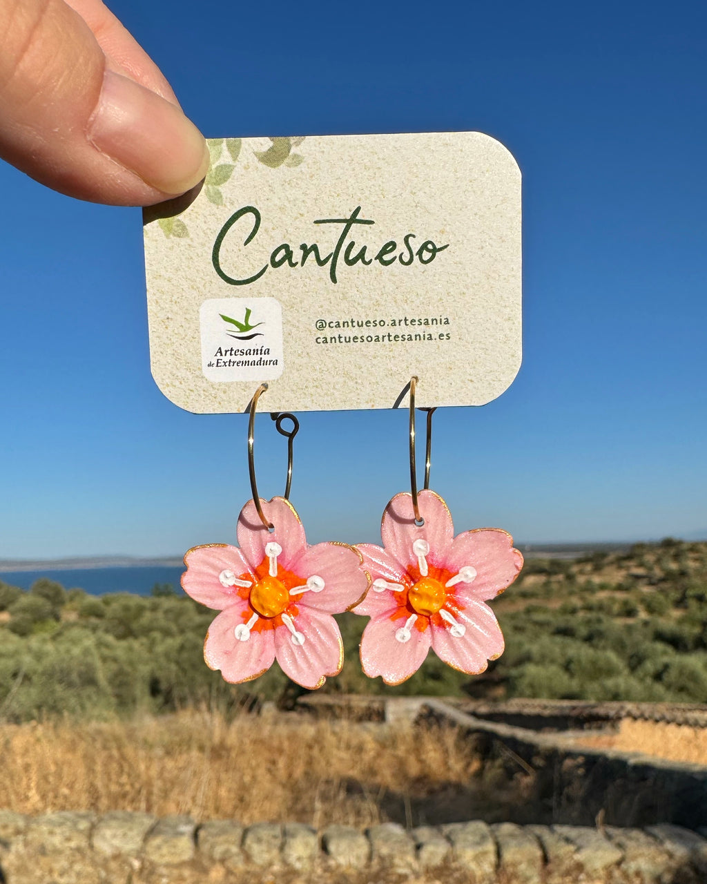 Pendientes Flor de Cerezo