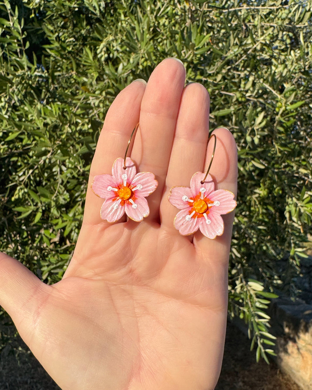 Pendientes Flor de Cerezo