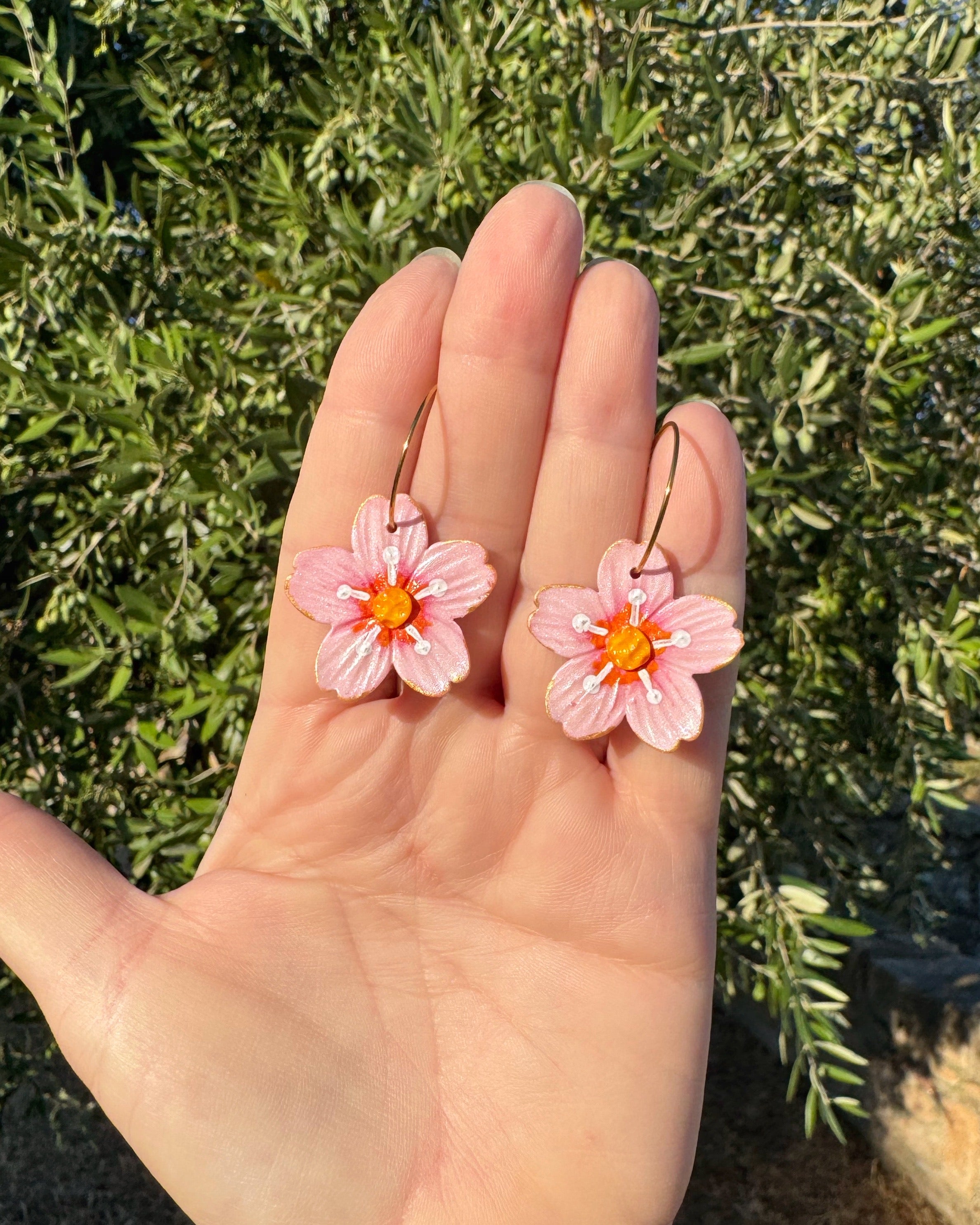 Pendientes Flor de Cerezo