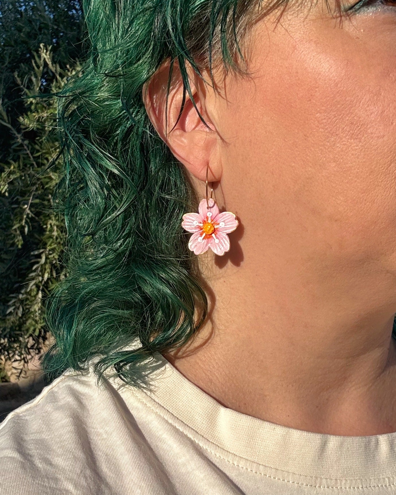 Pendientes Flor de Cerezo