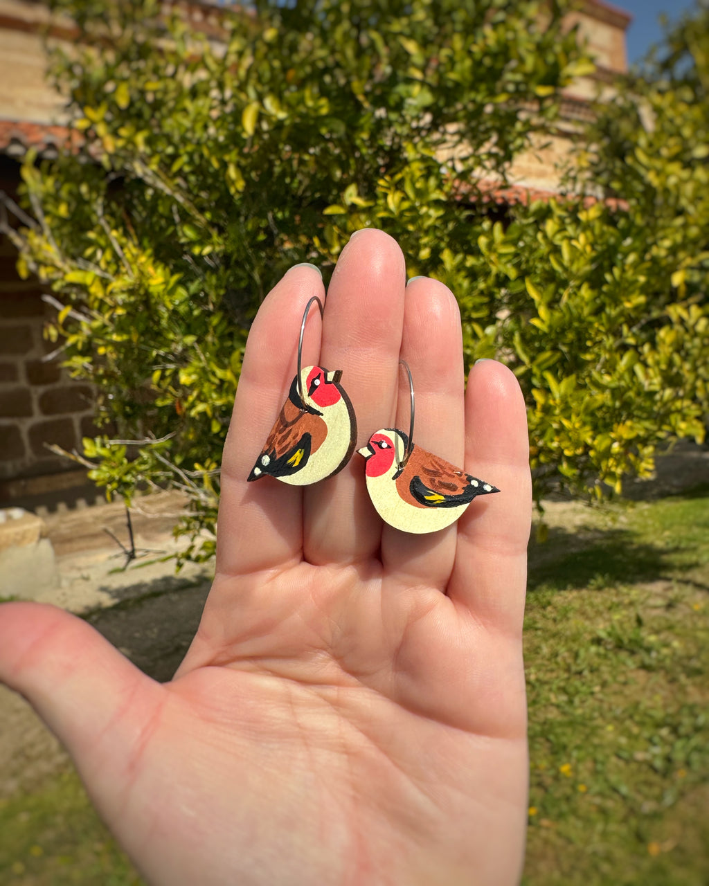 Pendientes Jilguero aro