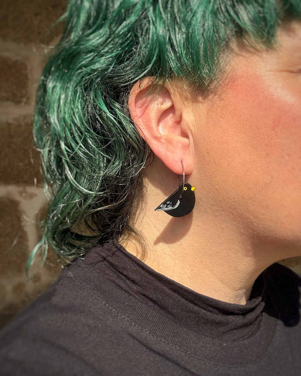 Pendientes Mirlo aro