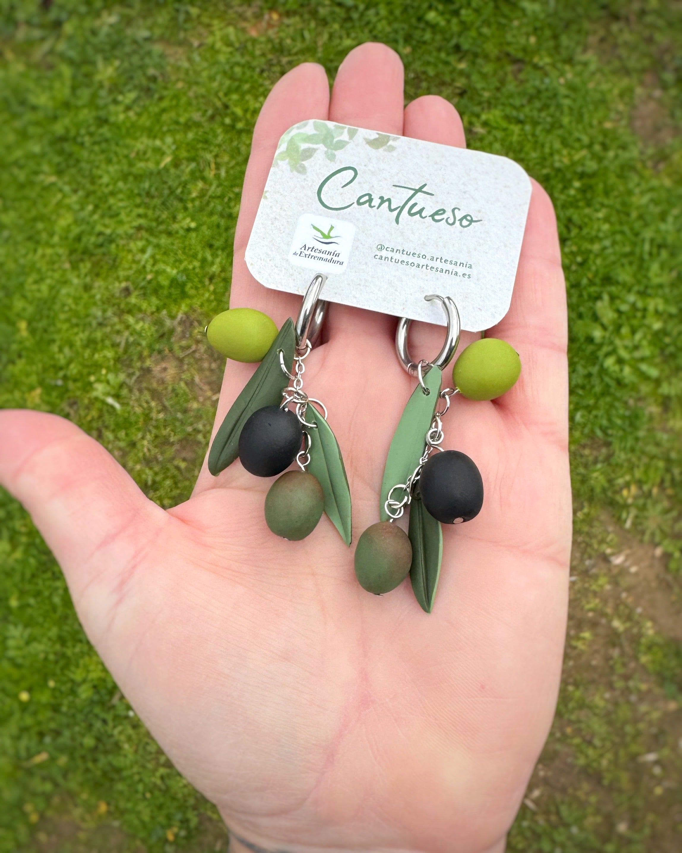 Pendientes Ramita de Olivo